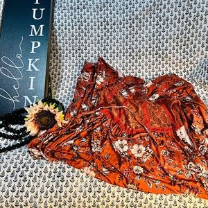 Torrid knit floral dress Size 1